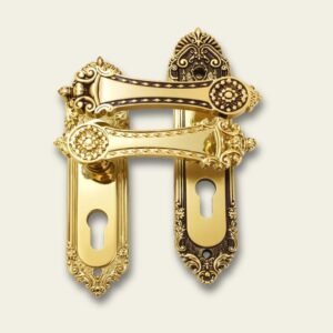 Tay nắm cửa mạ vàng