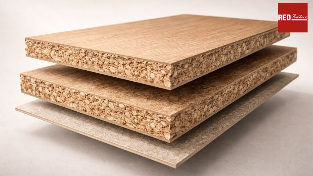 Cấu tạo ván dăm gồm những lớp nào_ Phân tích cấu trúc lõi và bề mặt chi tiết