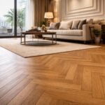 Sàn Gỗ Xương Cá Cho Phòng Khách Sang Trọng