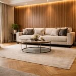 Tấm Ốp Tường Gỗ Cho Phòng Khách Hiện Đại