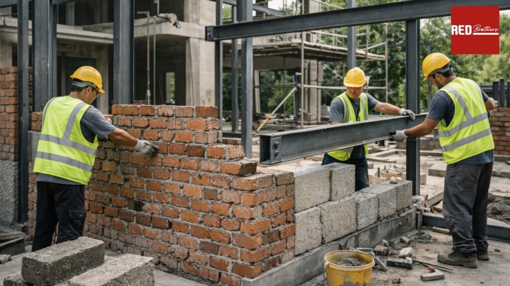 Vật liệu bền vững tái chế trong xây dựng