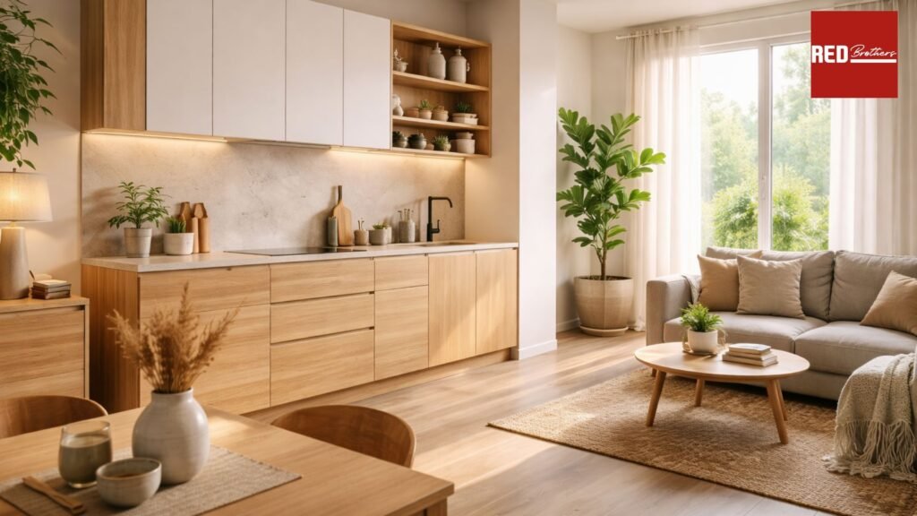 Vật liệu bền vững trong nội thất hiện đại