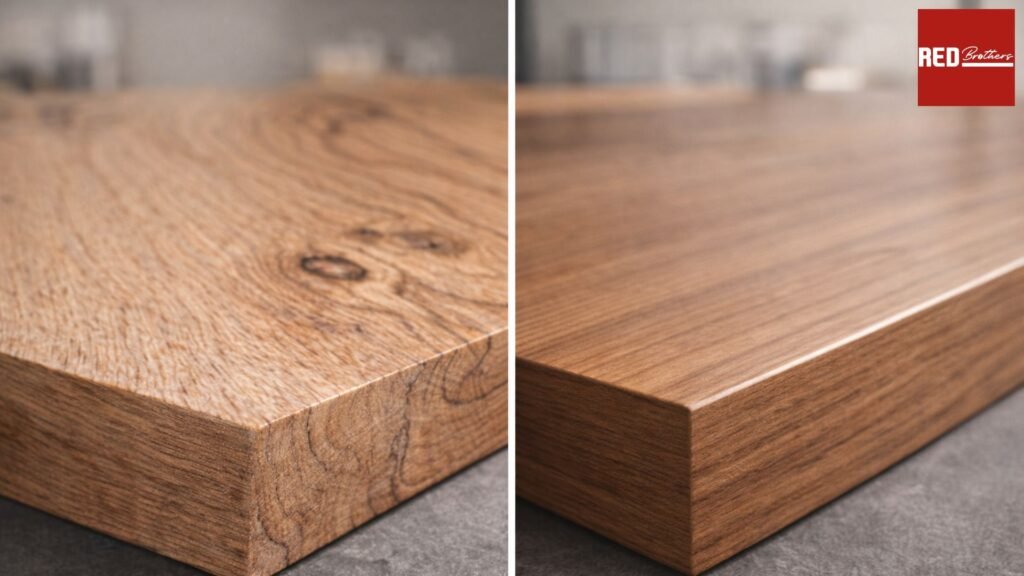 Veneer kỹ thuật vs Gỗ Tự Nhiên_ So Sánh Chi Tiết